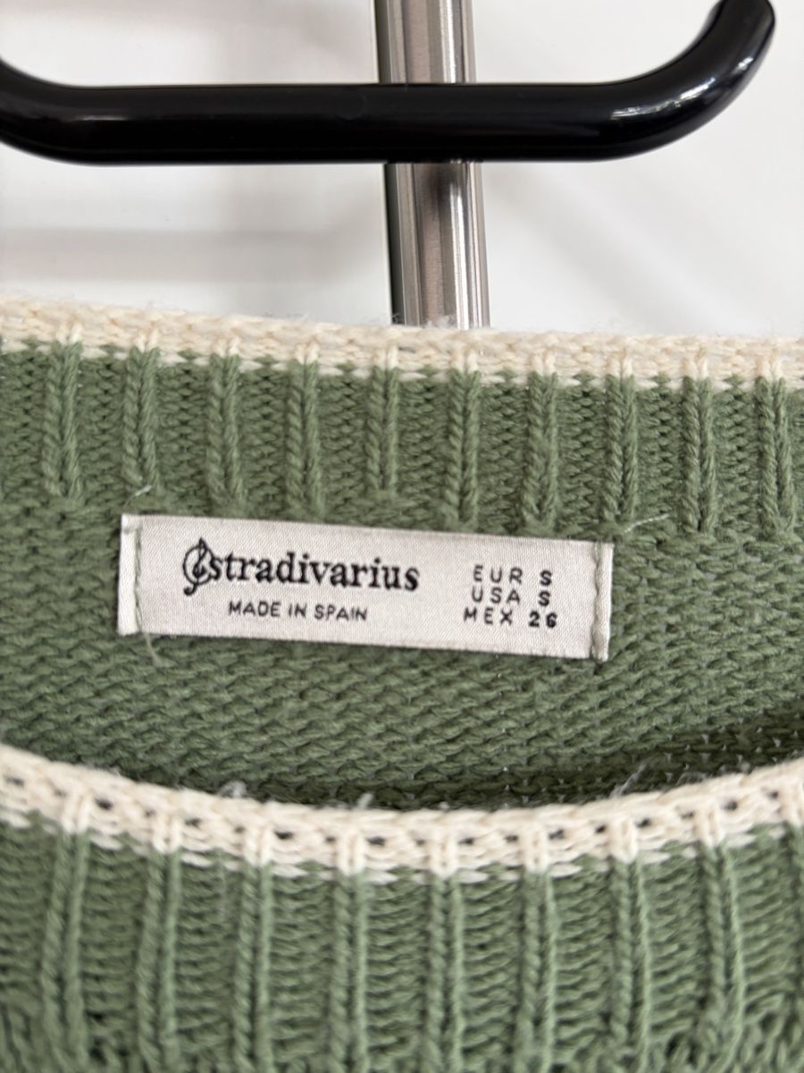 Stradivarius Maglioni & Felpe: Cropped Pullover (grün in Grösse S) || Stradivarius – Usato da Düdingen venduto da Hiron_o7 2