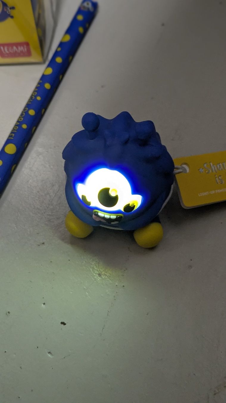 Legami Penna & Evidenziatori: Monster Legami Set mit Leuchtendem Spitzer – Nuovo (secondo la descrizione) da Staufen venduto da Fleby84 2