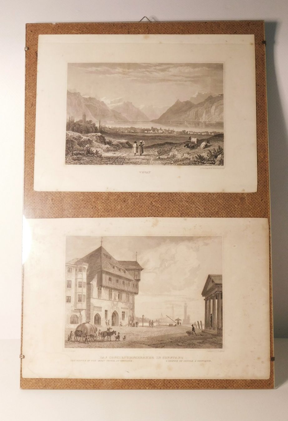 Incisioni: Zwei original antik Gravuren – Usato da Emmenbrücke venduto da Ulisse-22