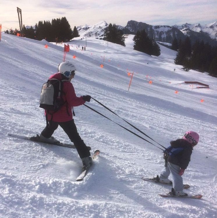 Harnais d'aprentissage du ski enfants