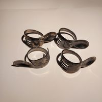 Serviettenringe, 4 Stk Originelle Vintage