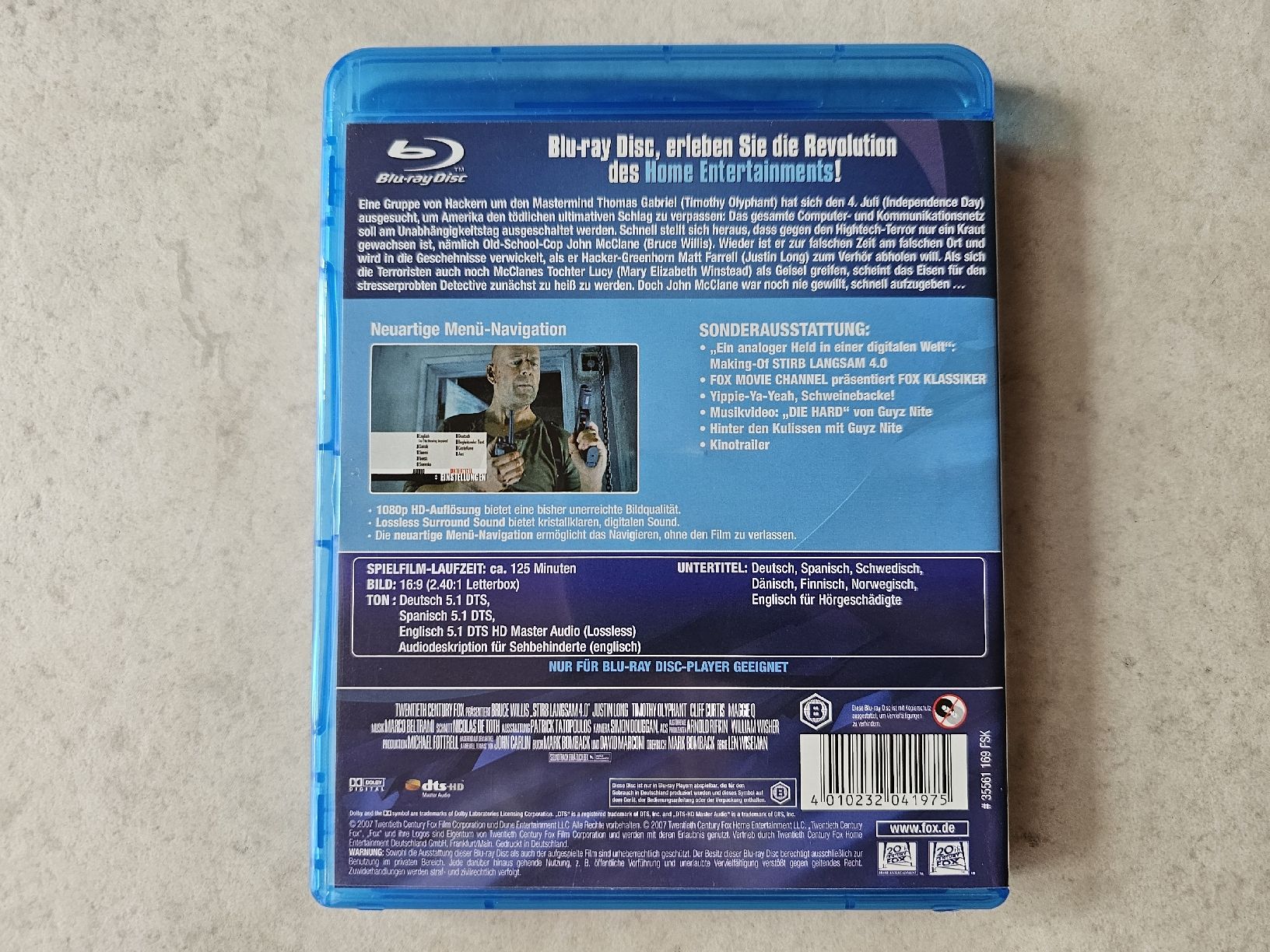Tutti i DVDs: Stirb Langsam  -  4.0  /  Bluray – Usato da Schneisingen venduto da backstore24 1