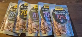 5 Tüten Nassfutter GimCat verschiedene Sorten