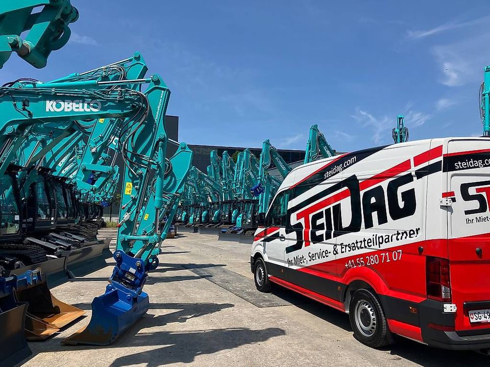 Kobelco Bagger: Raupenbagger Kobelco SK140SRLC-7, Mietrückläufer in Vollausr – Gebraucht aus Uznach von TopCom02 1