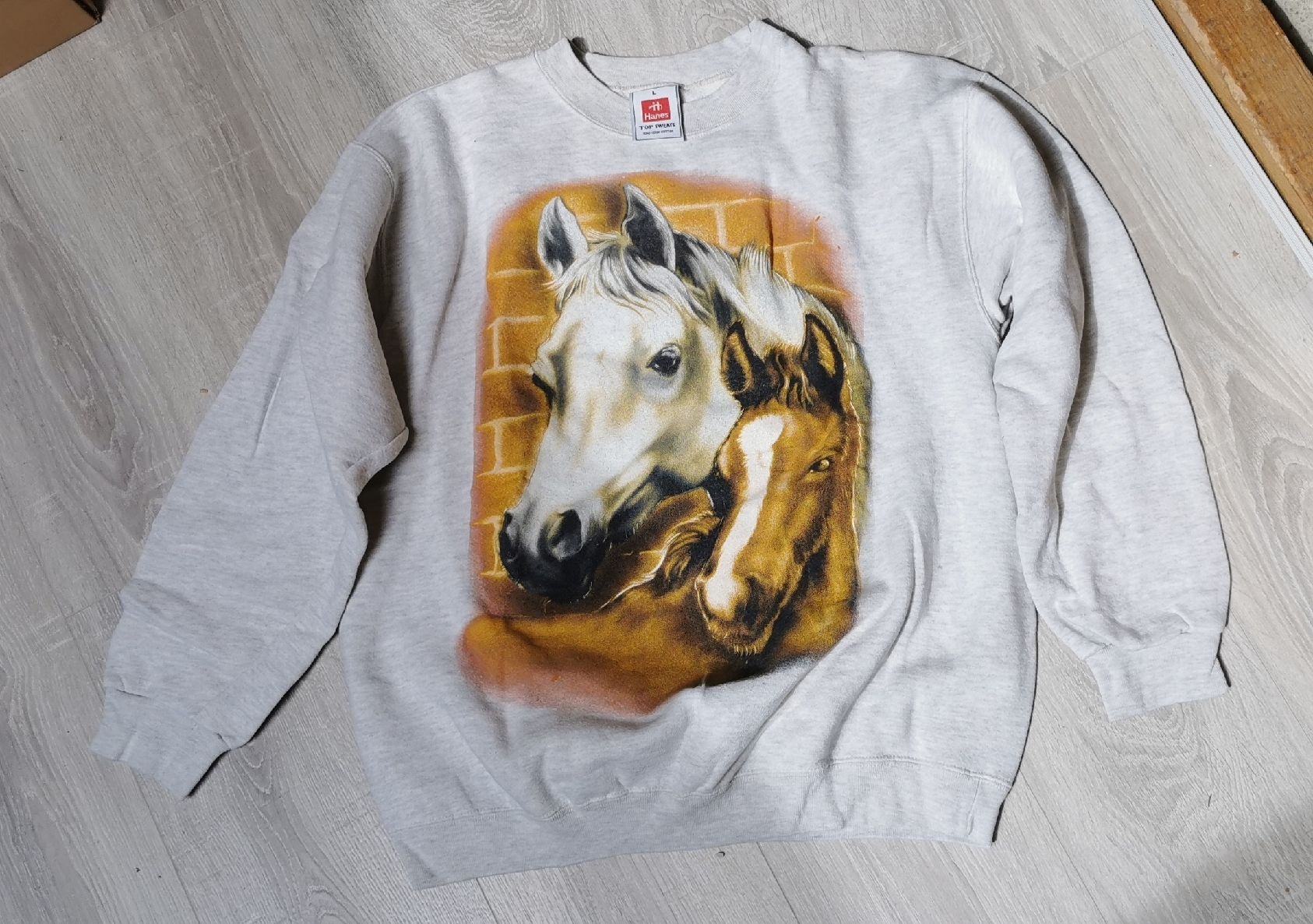 Maglioni & Felpe: Pullover mit Pferdeaufdruck – Nuovo (secondo la descrizione) da Wyssachen venduto da Soenne