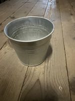 Blumentopf Metall, Durchmesser 10.5 cm