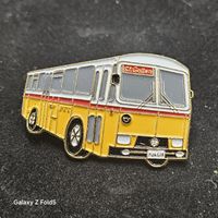Poly Pin's St. Gallen Bus / Anstecker / Rarität / 70er
