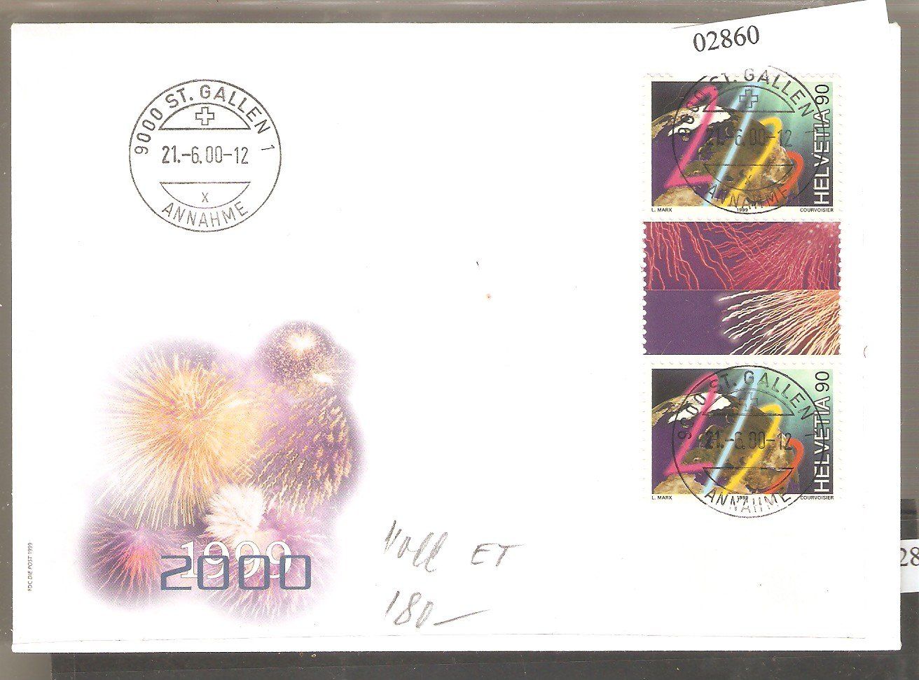 Alle Briefmarken: S81 ET Vollstempel St. Gallen – Gebraucht aus Lausanne von Whorvath