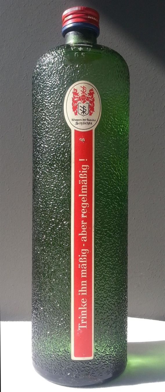 Spirituosen: Alkohol Echter Steinhäger 1960-70, Original Schlichte, DE – Neu und originalverpackt aus Oberriet SG von ganesh435 3