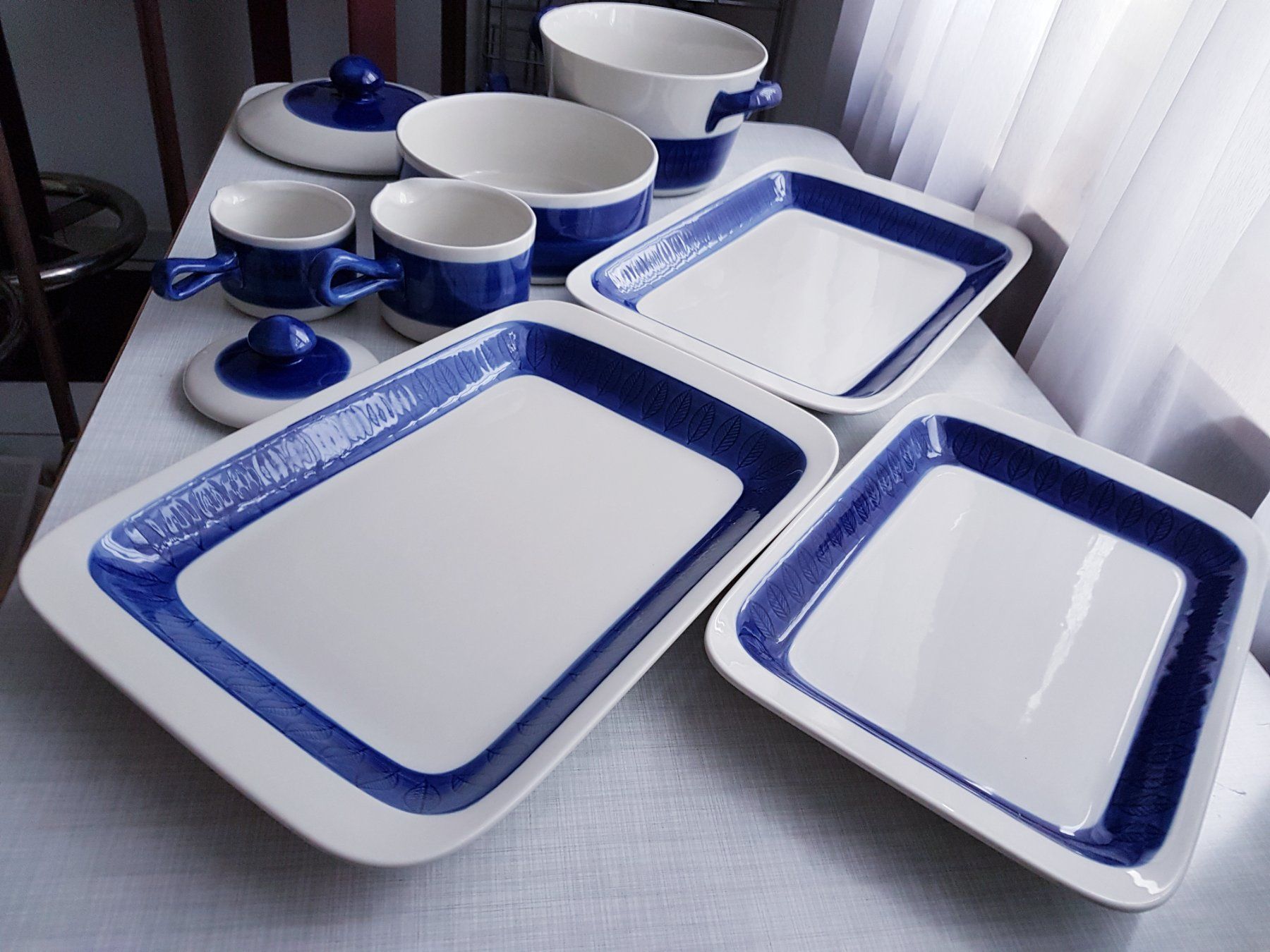 Rörstrand Set di piatti: Koka Blue 5 Items top Zustand – Usato da Wallisellen venduto da Swissline11