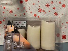 Candele LED con Telecomando - Atmosfera Accogliente!