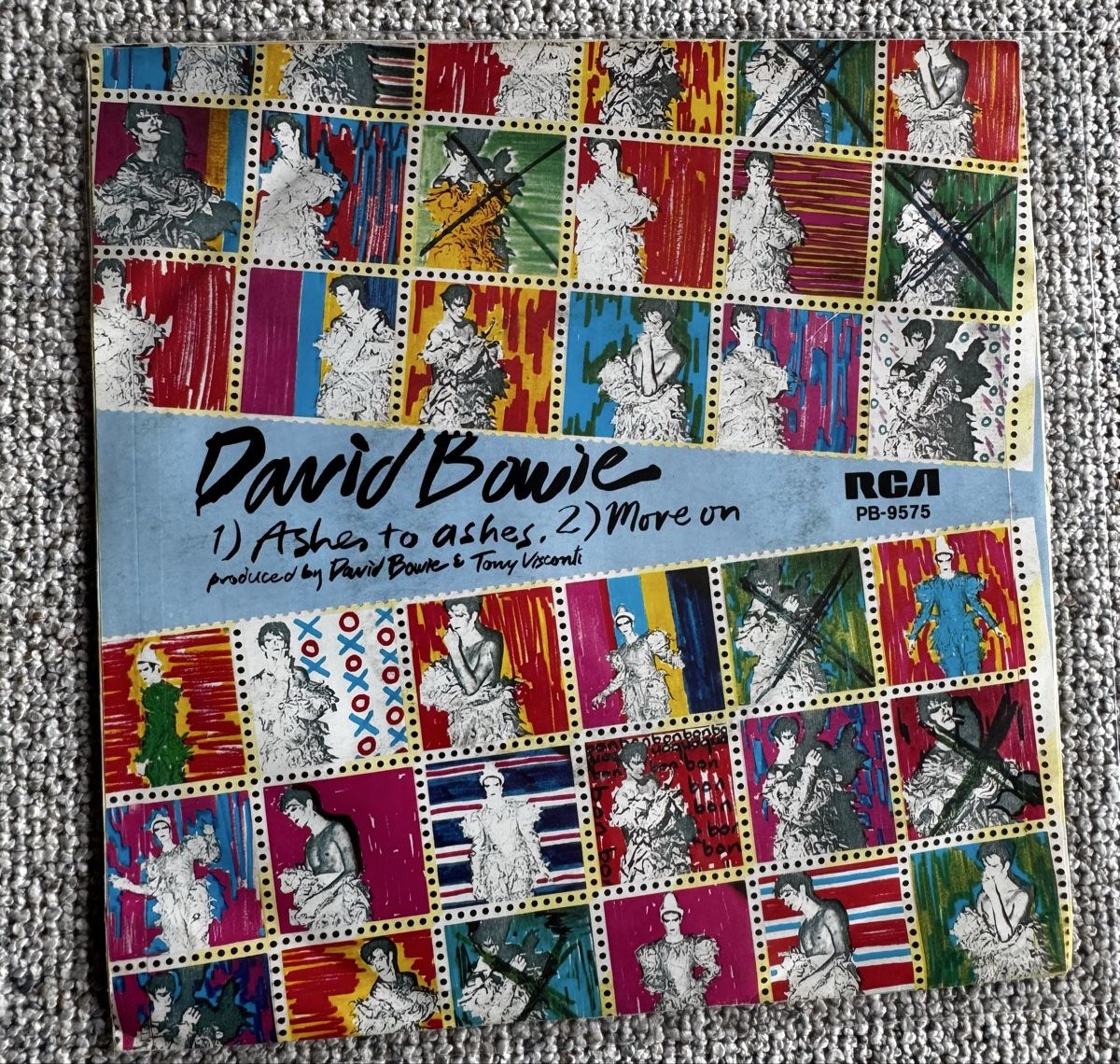 Dischi in vinile: David Bowie - Ashes to Ashes - 7" Single - 80s – Usato da Rorbas venduto da BlackstarRecords 1