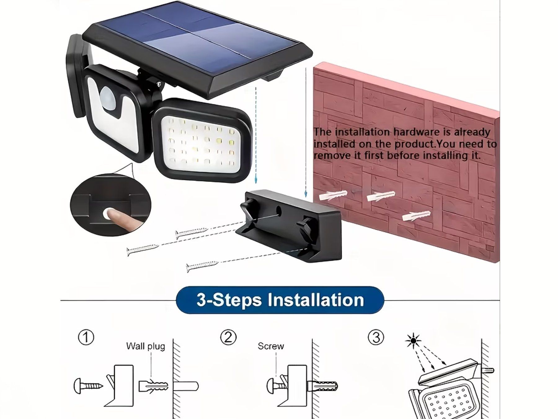 Lampade: Smart Sensor Leuchte, Solarbetrieben – Nuovo e nell'imballaggio originale da moosseedorf venduto da RTN10 2