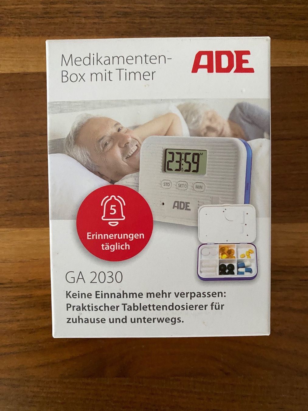 Contenitori & Simili: ADE Tablettenbox mit Timer und Alarmfunktion GA 2030 – Nuovo e nell'imballaggio originale da Muttenz venduto da Fantom03 2