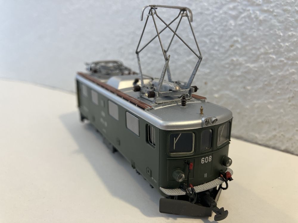 Bemo Modelleisenbahnen: Bemo / HOm / Locomotive RhB Ge 4/4 I 608 (DC, analogique) – Gebraucht aus Genève von frespo 1