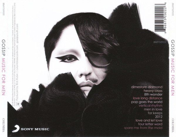 CDs: Gossip ‎– Music For Men – Gebraucht aus St.Gallen von CD_jalamusic 1