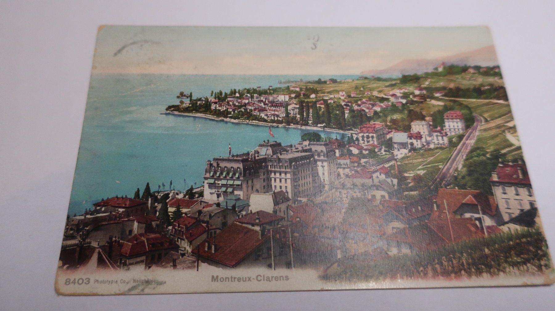 Ansichtskarten: Montreux - Clarens 1907 – Gebraucht aus Cormoret von Pascalll2001 3