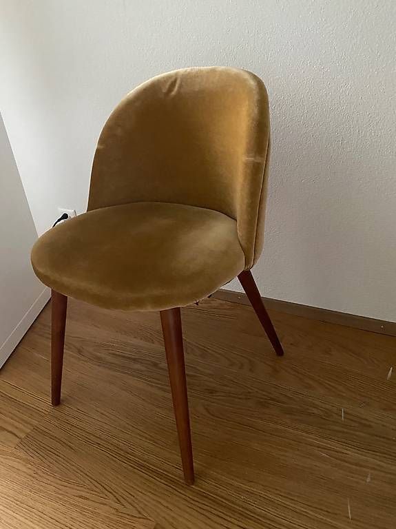 Sedie: Stuhl Samt Senfgelb – Usato da Männedorf venduto da jes_9bdf 1