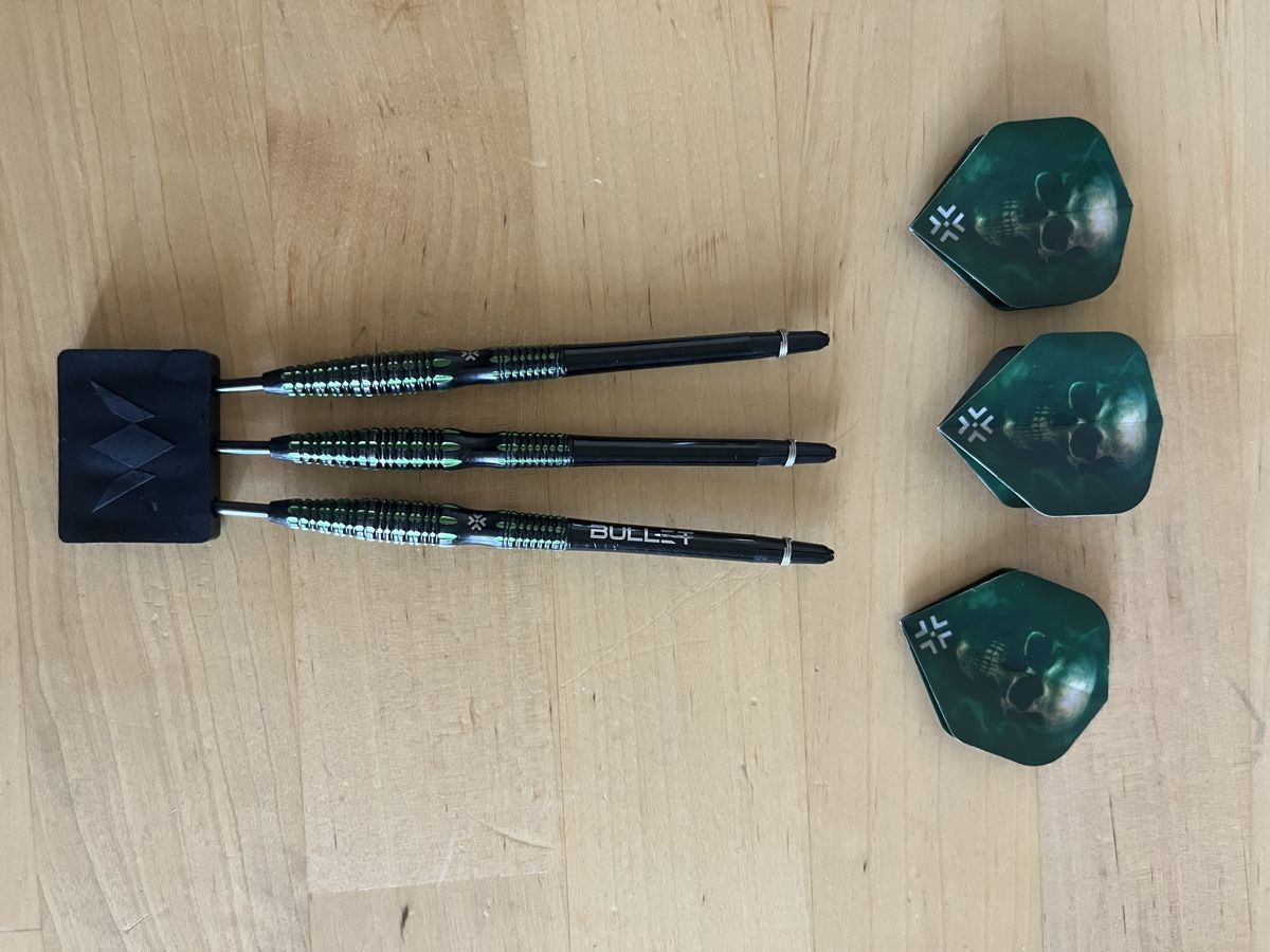 Freccette: Bullet Poison 24g / 90% Tungsten Darts – Usato da Basel venduto da tschifteli 1