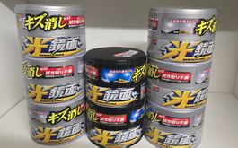 Soft99  New Scratch Clear Wax 6x Silber 2x Schwarz