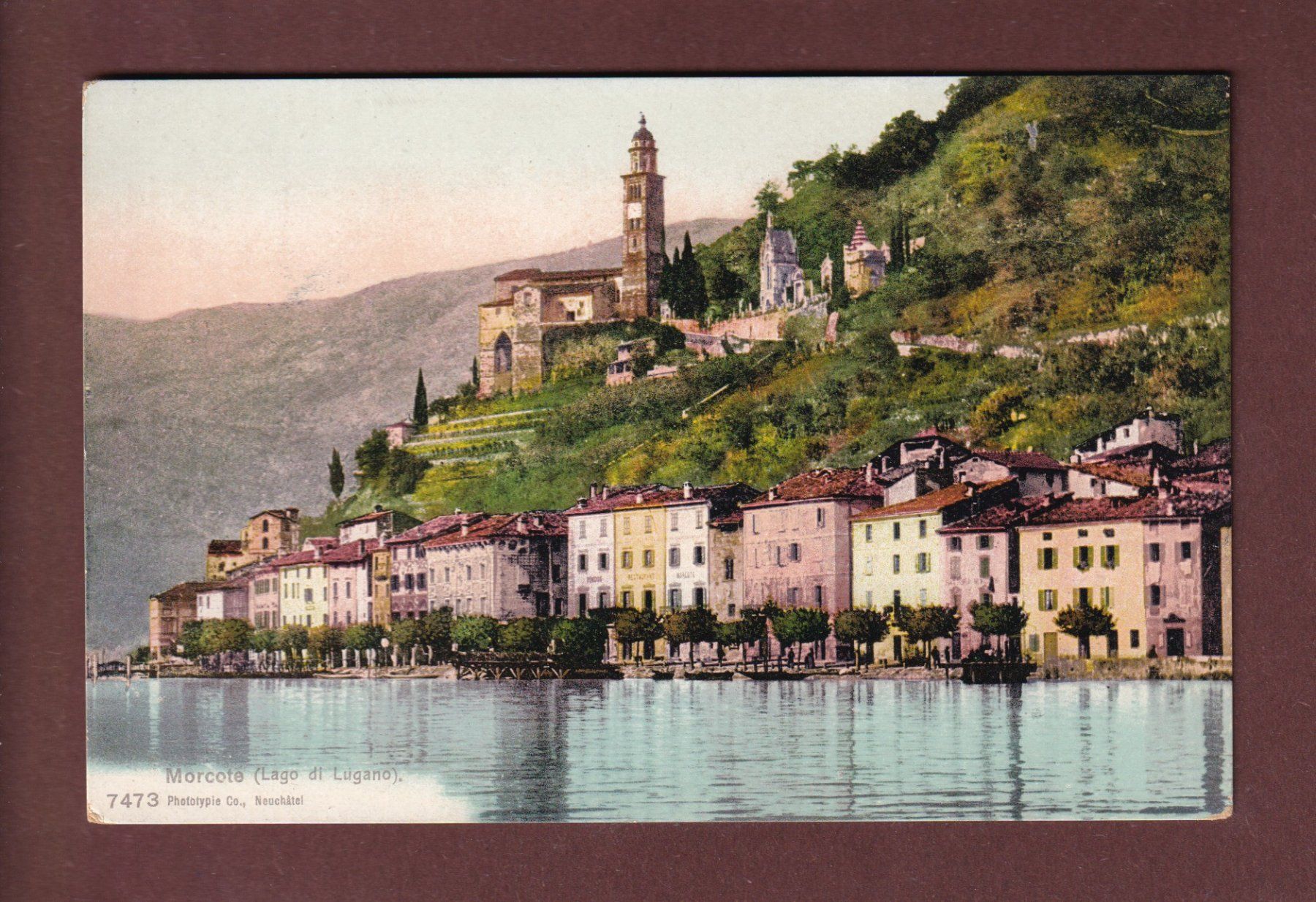 Ansichtskarten: MORCOTE dal lago – Gebraucht aus Pully von nicecards-shop