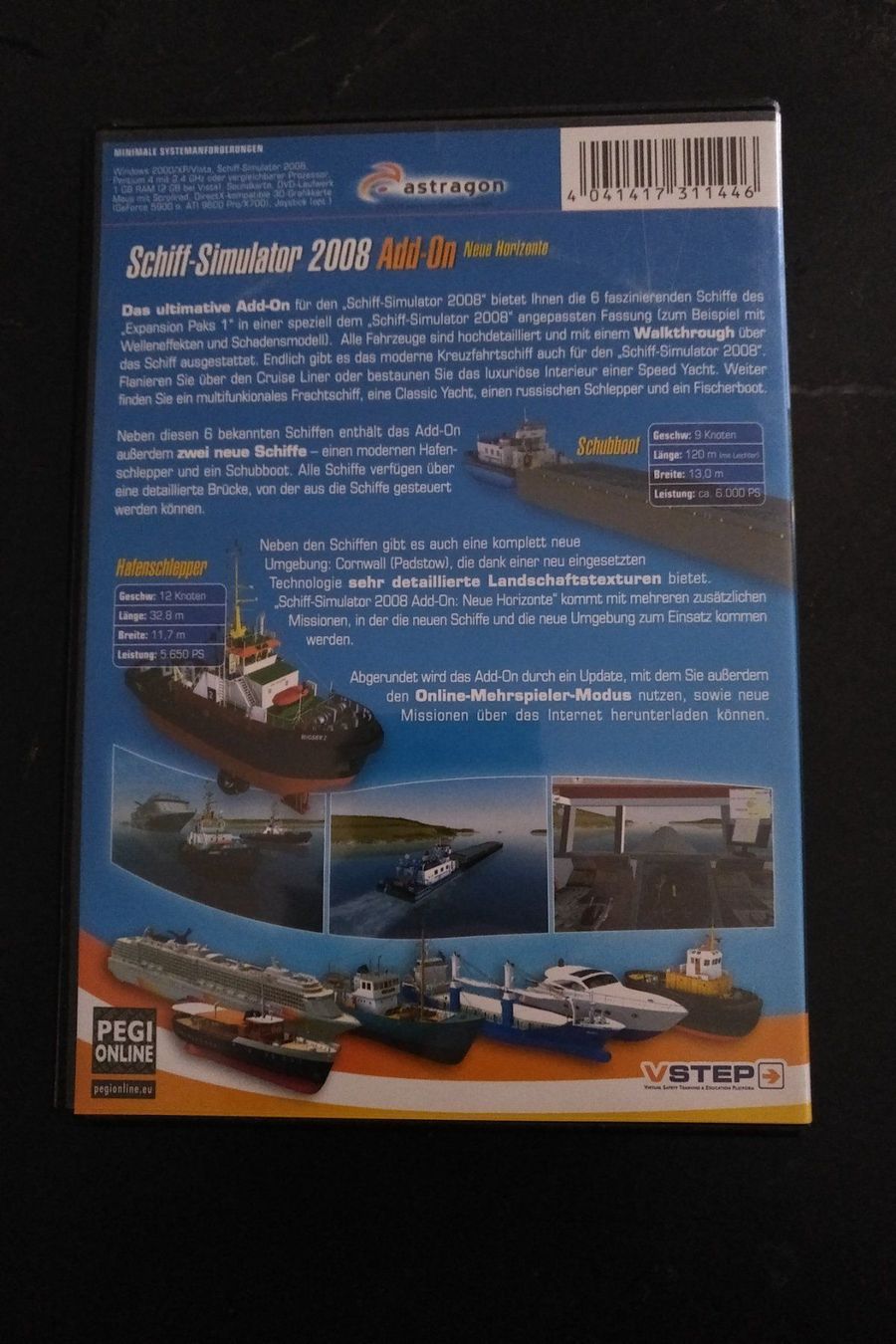Microsoft Giochi: PC Spiel - Schiff-Simulator 2008 + Addon – Usato da Biel/Bienne venduto da Eric070 4