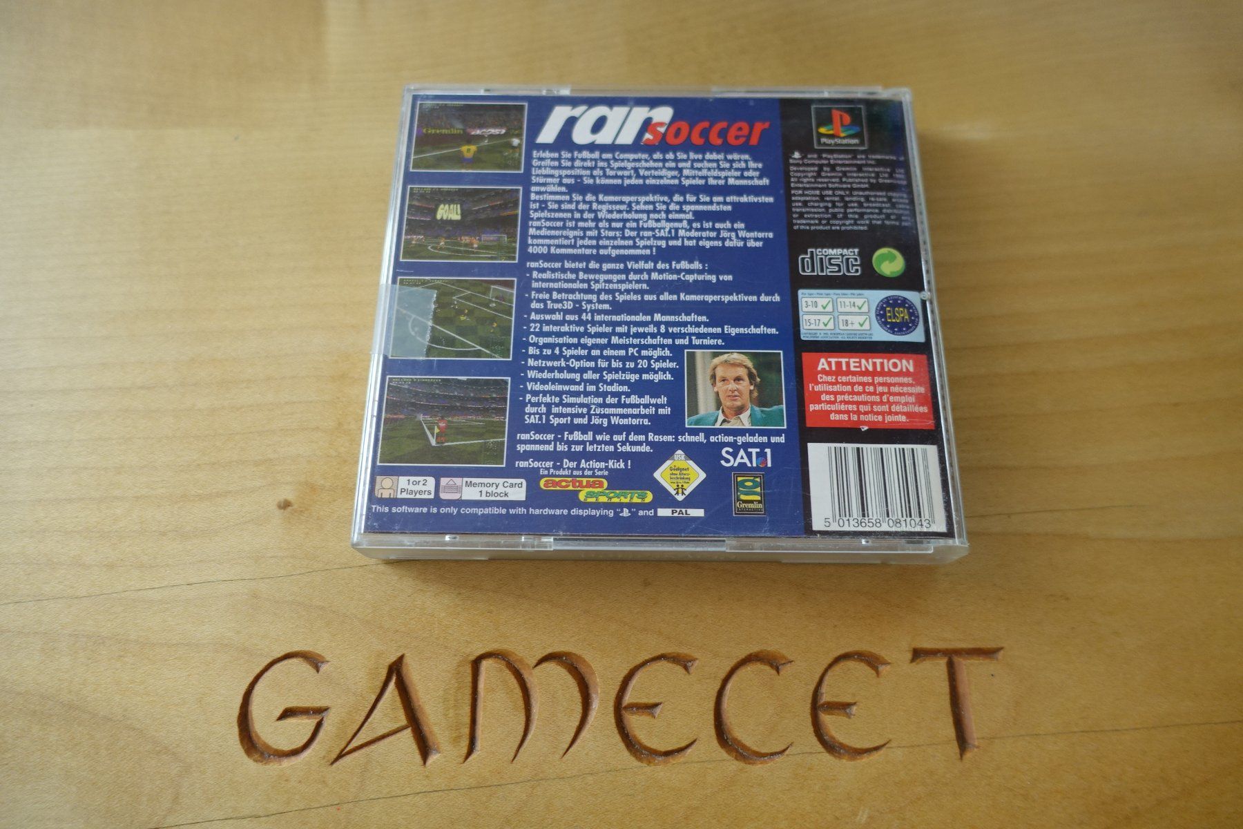 Sony Jeux: Ran Soccer – D'occasion à Steinach par Gamecet 2