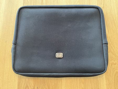 Schwarze Laptoptasche 17 Zoll (Neopren)