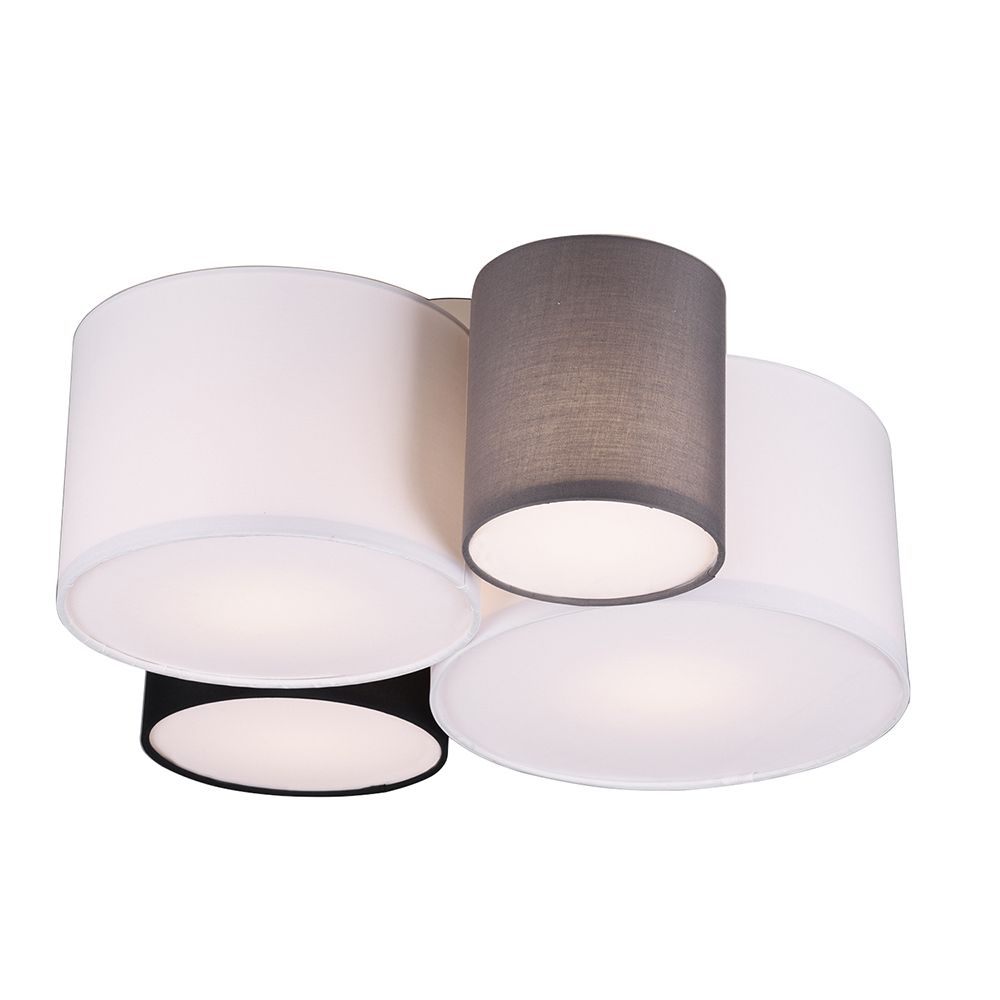Lampadari & plafoniere: Deckenleuchte, 4 Stoffschirme, IP20 – Nuovo (secondo la descrizione) da Kreuzlingen venduto da Smart-Light 4