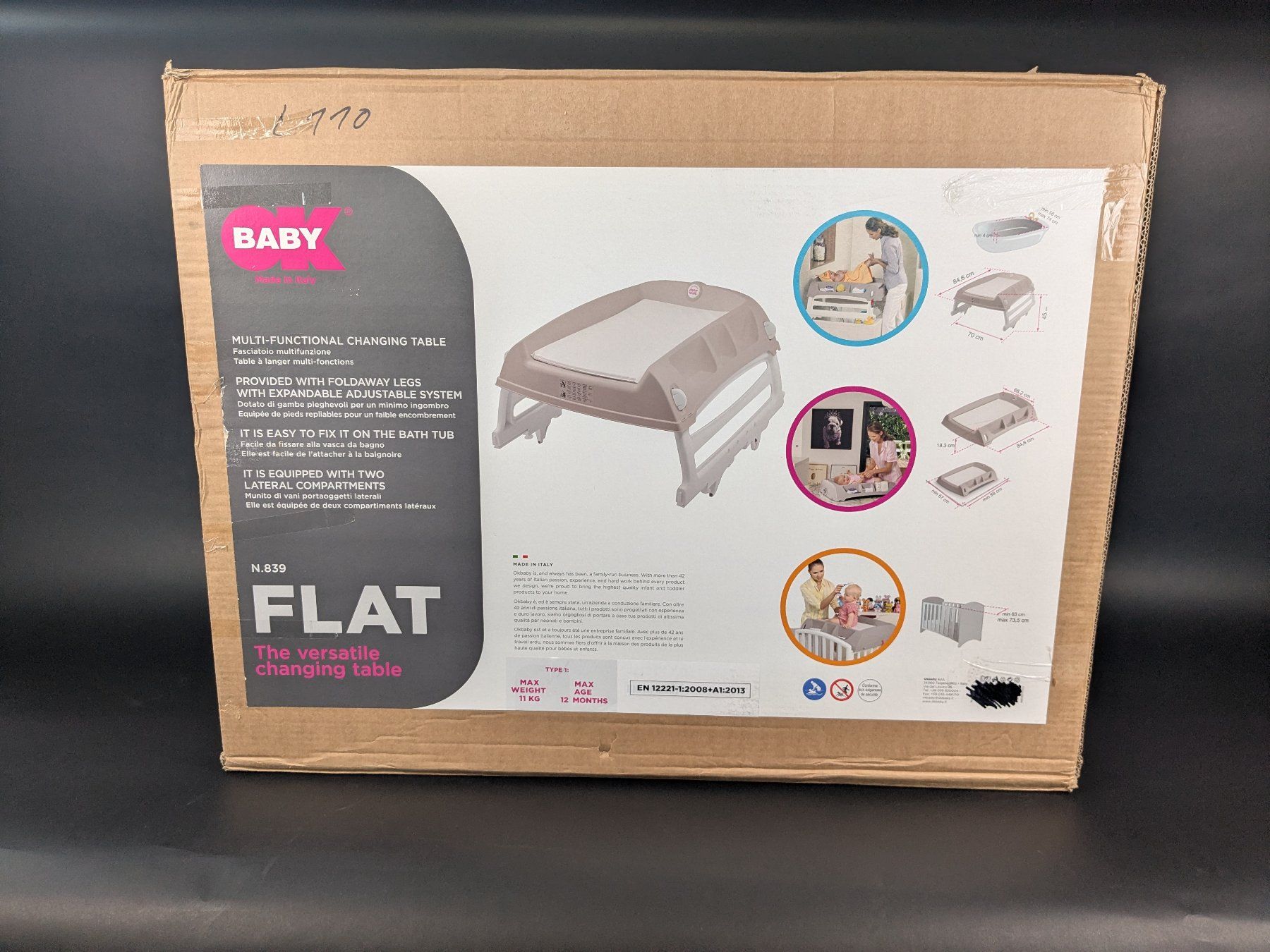 Wickeltisch & Zubehör: OK BABY Wickeltisch – Neu (gemäss Beschreibung) aus Dintikon von Restwert_Dintikon 7