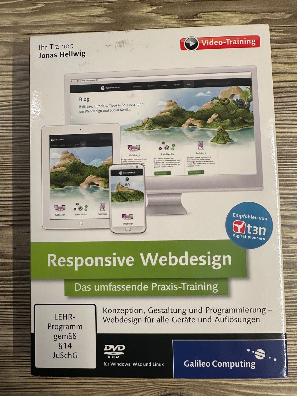 Livres: Video-Training Responsive Webdesign Praxis-Training DVD – D'occasion à Zihlschlacht par Padi27