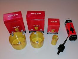 4-teiliges Dosenbohrer- / Lochsägen Set **NEU**