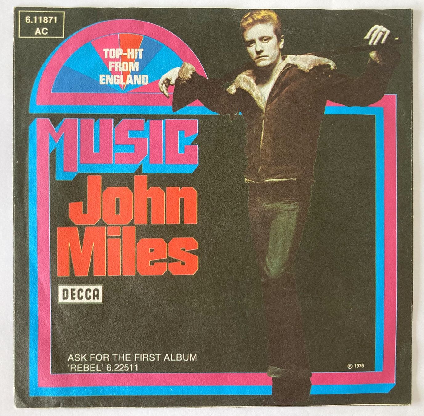Schallplatten: JOHN MILES - MUSIC – Gebraucht aus Bottens von hotter-than-hell 1
