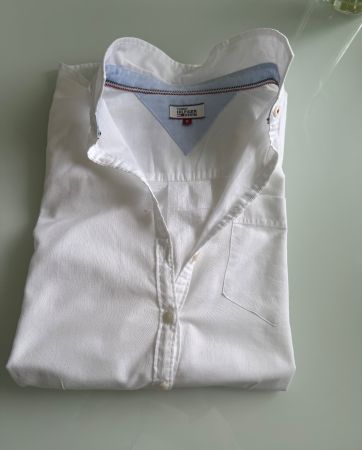 Tommy Hilfiger Denim Hemd Gr. S Sommer Look Top!