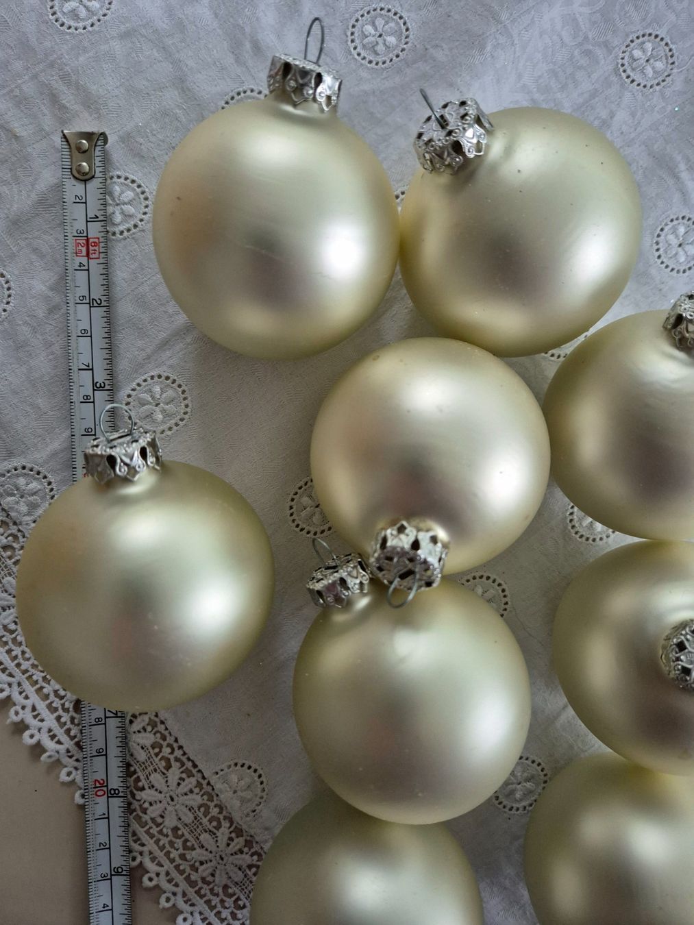 Alle Dekorationen: Christbaumkugeln / Weihnachtskugeln, 9 Kugeln, gebraucht – Gebraucht aus Tecknau von servus4492 2