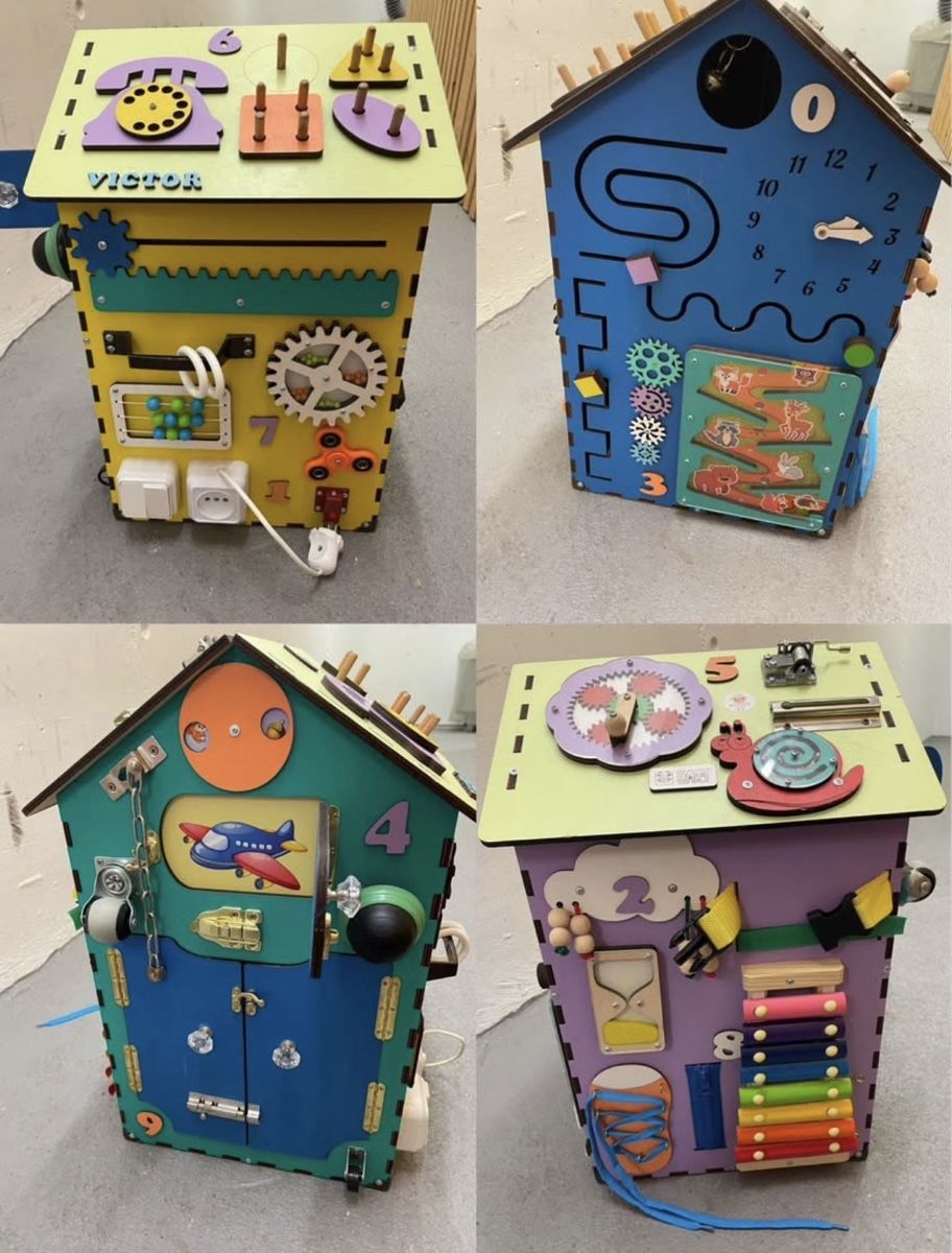 Casette per bambini: Maison d’activités en bois  – Usato da nyon venduto da Juliet_julia