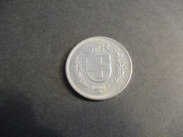 5.- Fr 1967