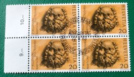 4 er Block Nr. 701 mit ETStempel Bern  