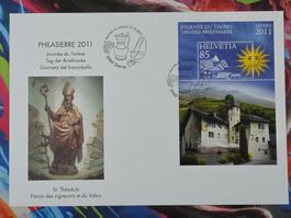 CL27 Enveloppe + Timbre Suisse 2011