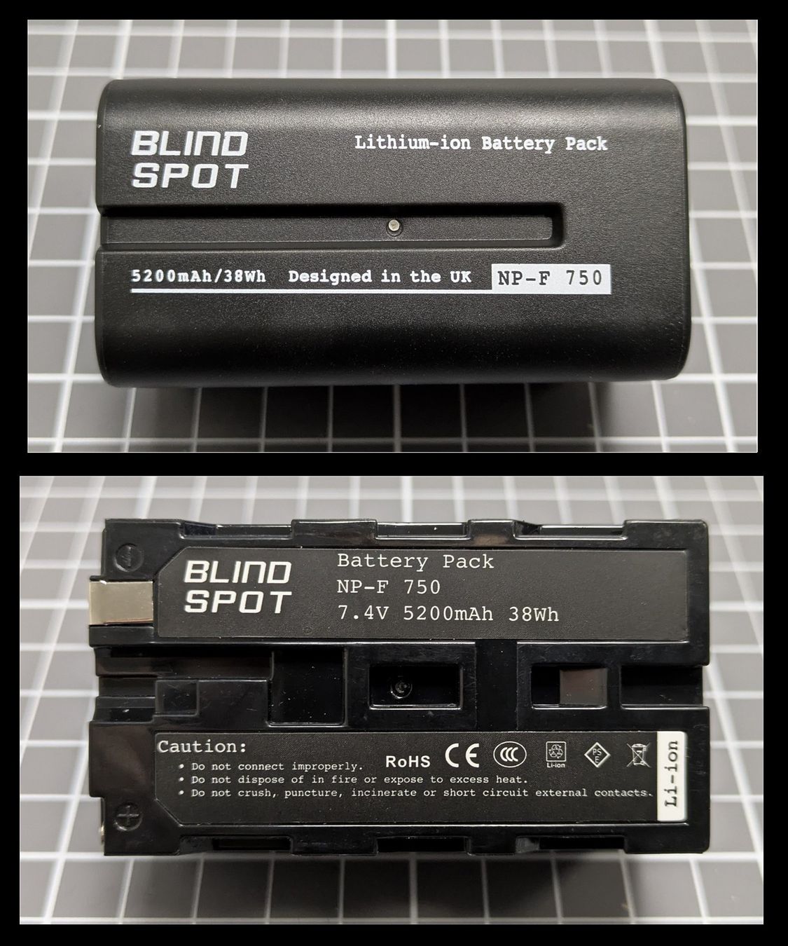 Batterie: Blind Spot externer Kamera Akku – Nuovo (secondo la descrizione) da Sennwald venduto da MicNi 6