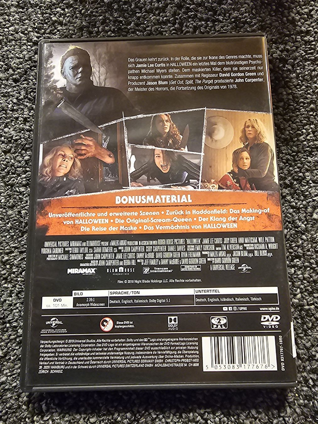Tutti i DVDs: Halloween DVD(17277) – Usato da Ruswil venduto da jan_bxl5 1