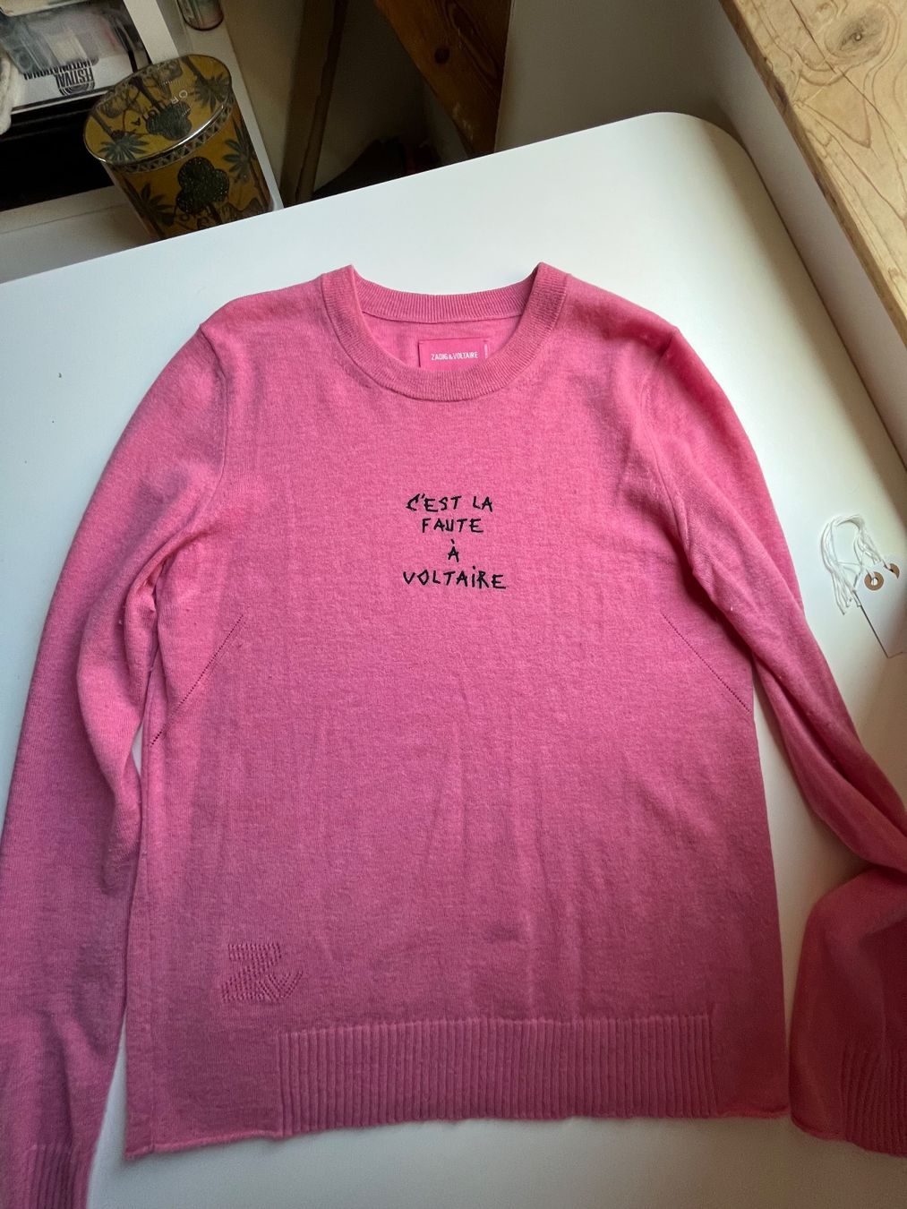 Maglioni & Felpe: Pull Zadig & Voltaire rose, taille L – Usato da Lausanne venduto da alcd_1005 3