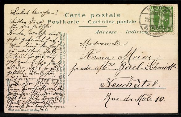 Cartoline postali: AK Bern, Das Schänzli – Usato da Berlin venduto da bartko-reher 1