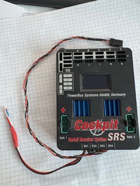 Ricevitori: PowerBox Cockpit SRS Seriell Receiver System – Usato da Würenlingen venduto da Delfinli1