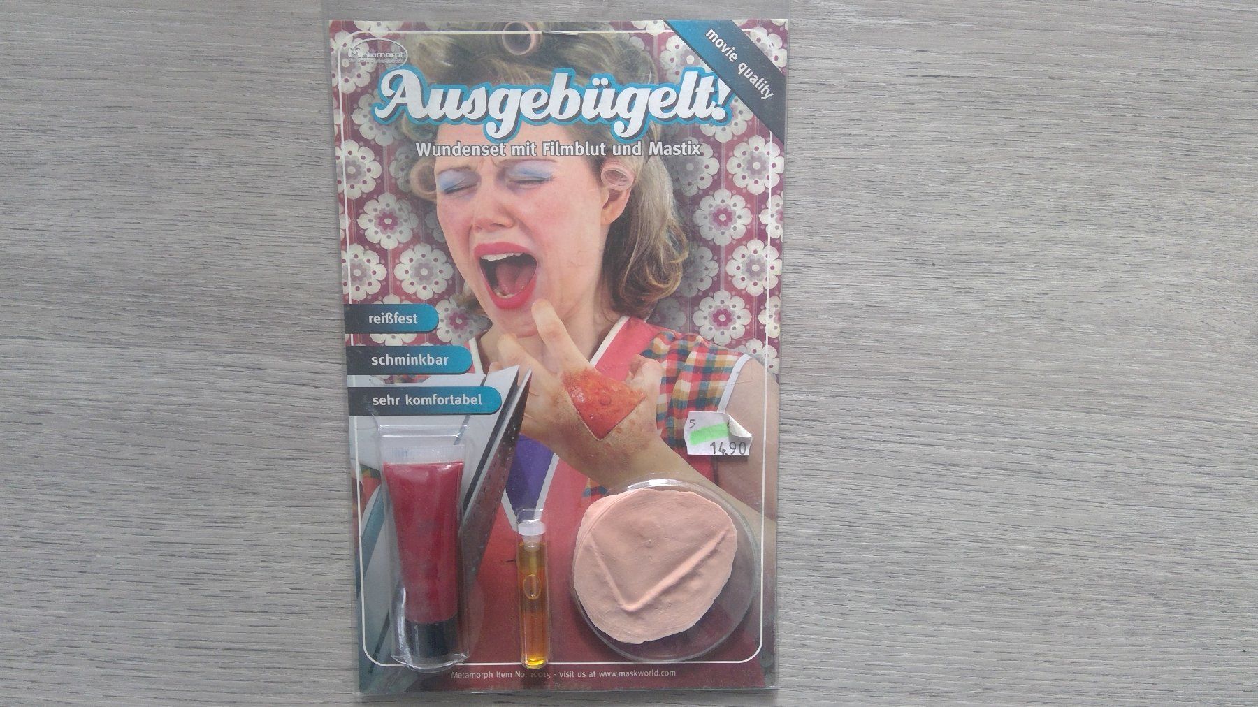 Masken: Horror/Narbenschminksets div Sorten – Neu und originalverpackt aus Zizers von Zigity 5