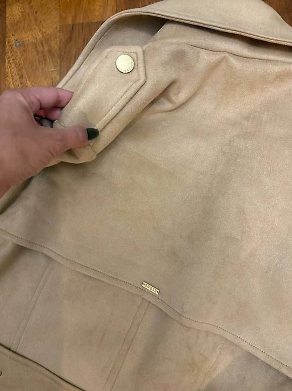 Cappotti: GUESS suede Trench Coat – Nuovo e nell'imballaggio originale da Altendorf venduto da olg_rfk6 1