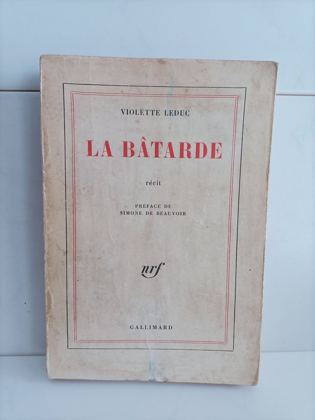 Bücher: La Bâtarde / Violette Leduc / NRF Gallimard 1964 – Gebraucht aus crans montana von AB3963