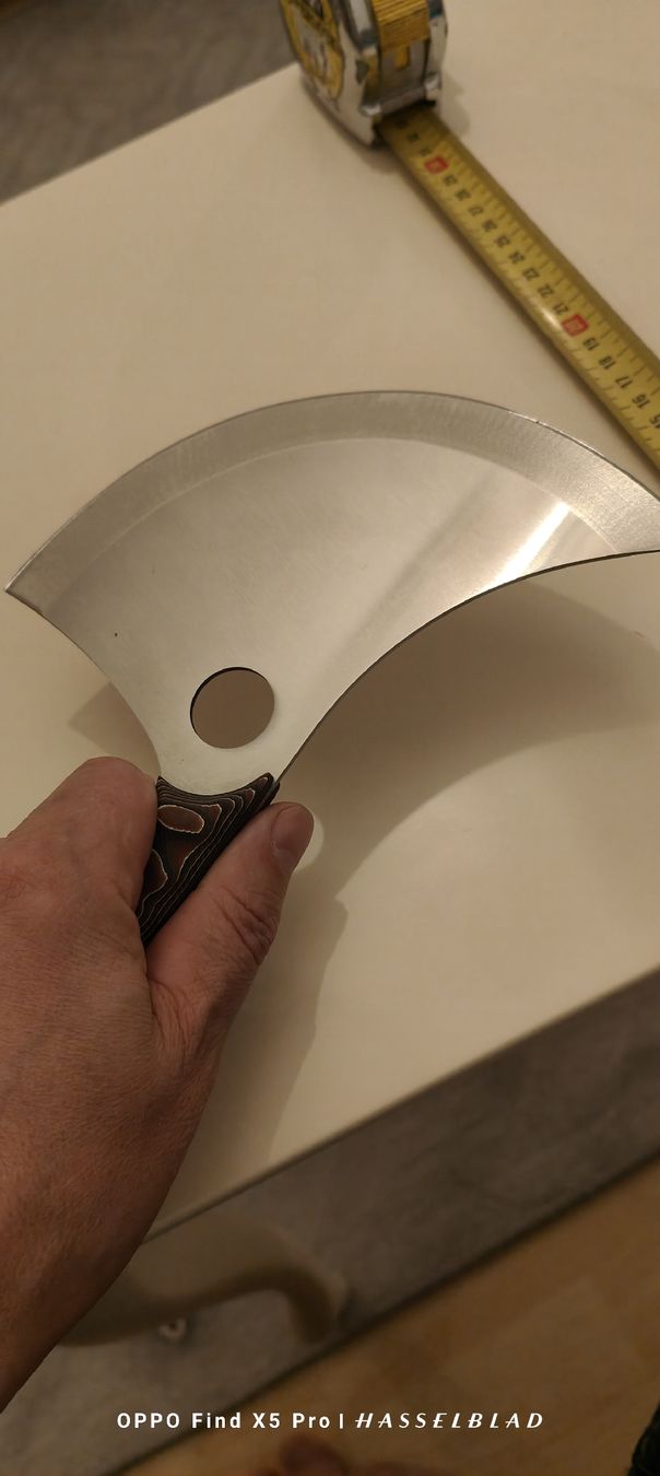 Küchenmesser: Mondförmiges Hackmesser, neuwertig! – Neu und originalverpackt aus St. Margrethen SG von Duezenli61 3
