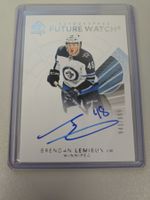 NHL Brendan Lemieux Auto Future watch/999 HCDavos, Winnipeg