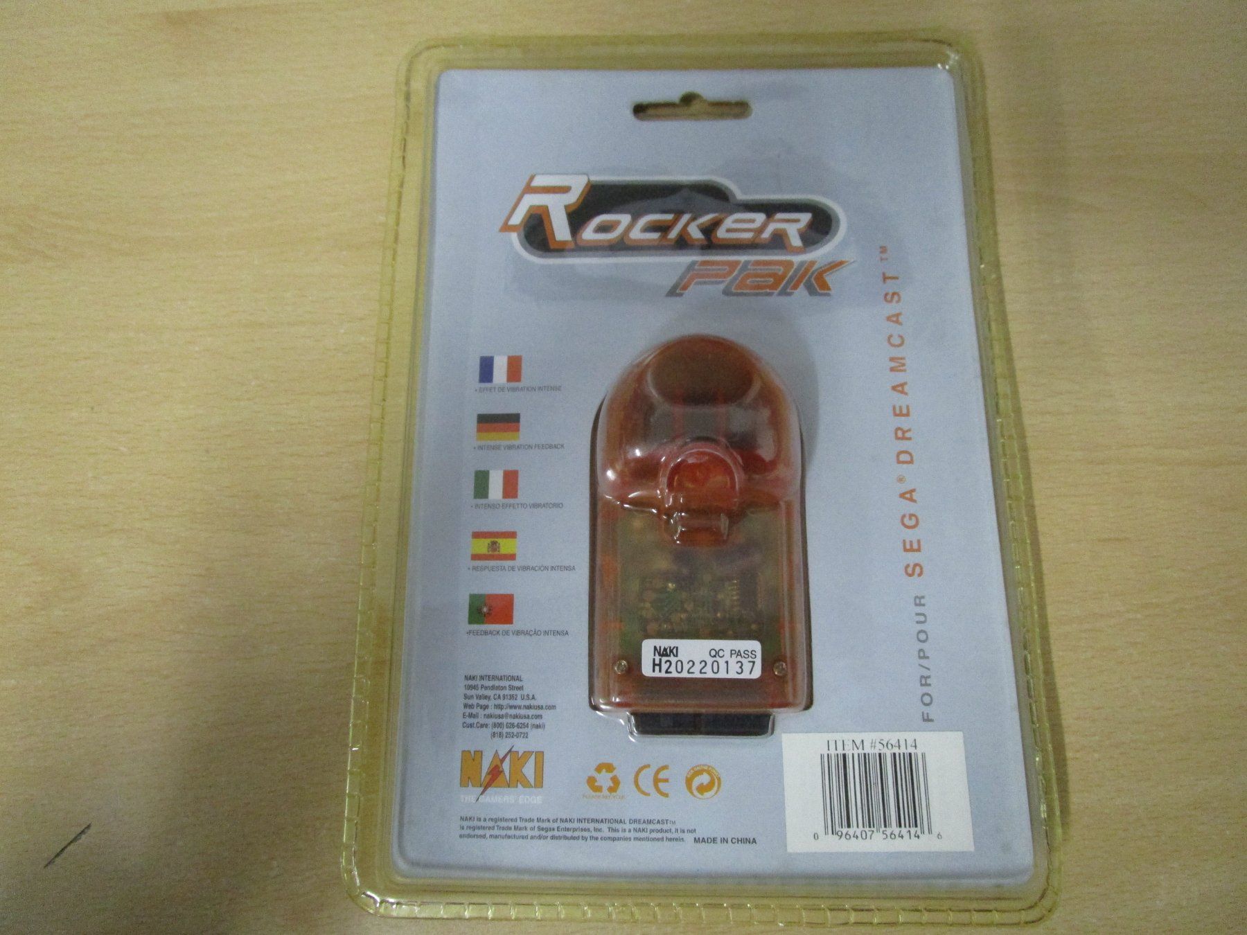 Spiele: Rocker Vibration Pack Sega Dreamcast - Rumble Pack DC Sega – Neu und originalverpackt aus Goldau von agestuffer 1